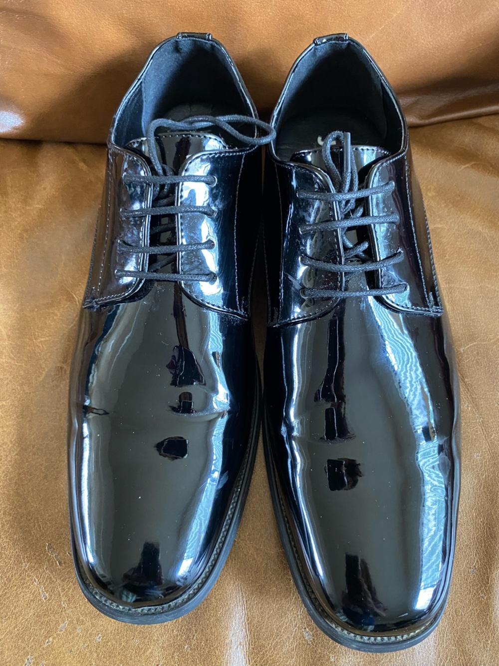 Jousen Mens Dress Shoes Formal
Business Wedding Prom Tuxedo Oxford Shoe Size 11